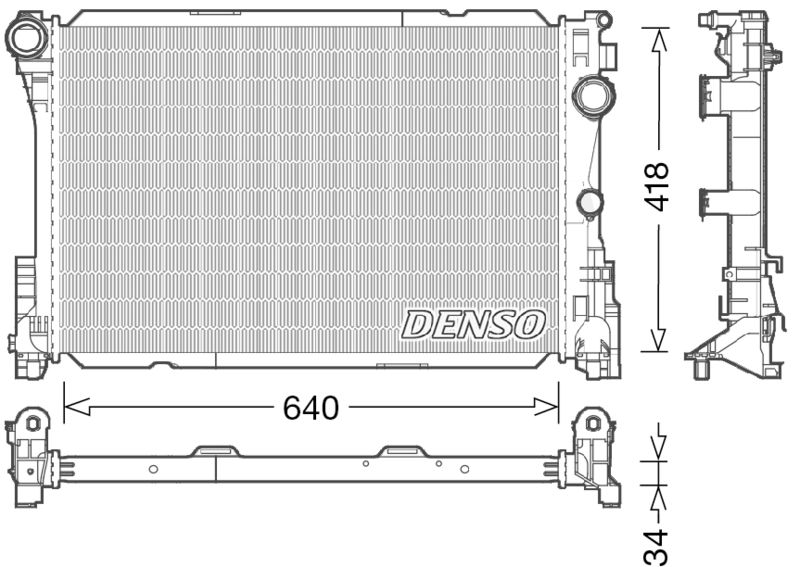 Radiator, engine cooling - Radiator, engine cooling -