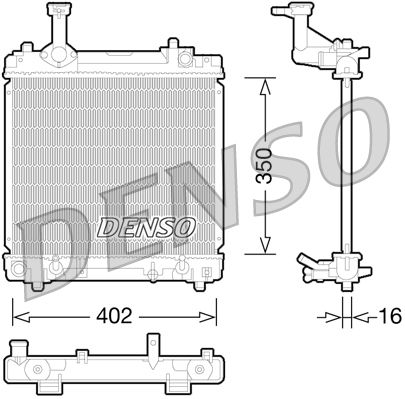 Radiator, engine cooling - Radiator, engine cooling -