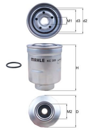 Fuel Filter TOYOTA - 23390-YZZAB