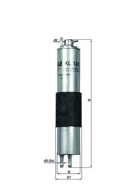 Fuel Filter BMW - 13 32 1 439 407