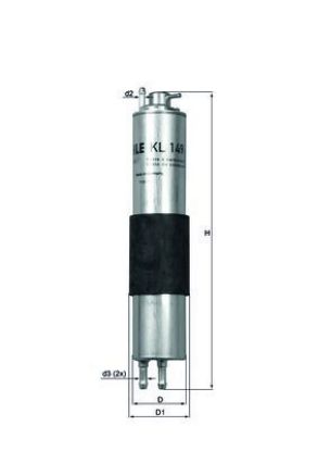 Fuel Filter BMW - 13 32 1 439 407