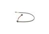 Warning Contact, brake pad wear -