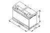 Starter Battery 85Ah 800A 315*175*190 - +