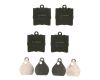 Brake Pad Set, disc brake MERCEDES-BENZ - 003 420 27 20