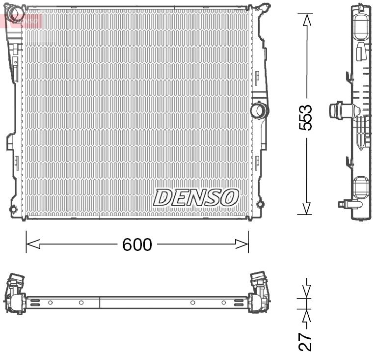Radiator, engine cooling - Radiator, engine cooling -