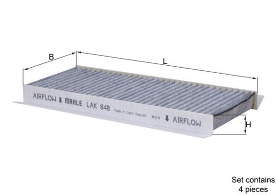 Filter, cabin air BMW 3 (E90) M3 CRT