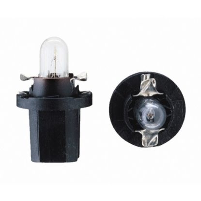 Bulb, instrument lighting 1,2W BAX10D BLACK
