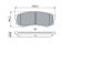 Brake Pad Set, disc brake TOYOTA - AY060-TY006
