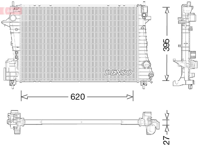 Radiator, engine cooling - Radiator, engine cooling -