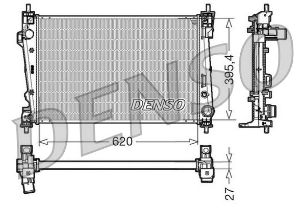 Radiator, engine cooling - Radiator, engine cooling -