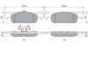 Brake Pad Set, disc brake -