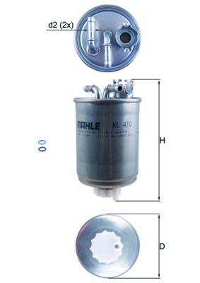 Fuel Filter VW, Seat