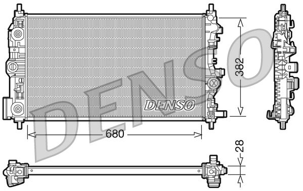 Radiator, engine cooling - Radiator, engine cooling -