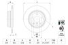 Brake Disc BMW - 34 21 6 753 215