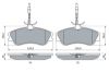 Brake Pad Set, disc brake -