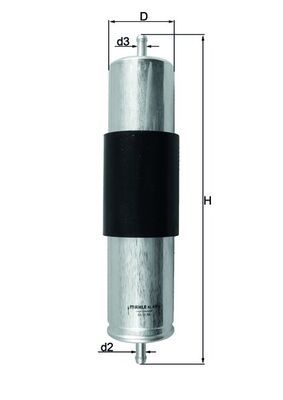 Fuel Filter BMW - 16 12 6 765 756