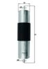 Fuel Filter BMW - 16 12 6 765 756