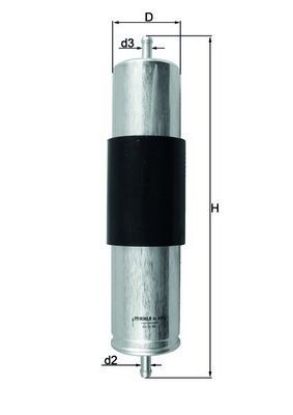 Fuel Filter BMW - 16 12 6 765 756