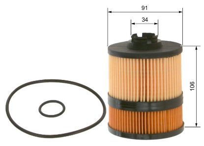 Oil Filter GENERAL MOTORS - 98012822