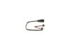 Warning Contact, brake pad wear -