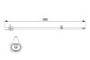 Warning Contact, brake pad wear -
