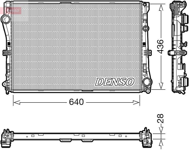 Radiator, engine cooling - Radiator, engine cooling -