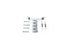 Accessory Kit, brake shoes -