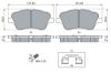 Brake Pad Set, disc brake -