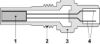 Sensor, coolant temperature 040 906 161 4 VW