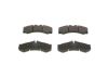 Brake Pad Set, disc brake MERCEDES-BENZ - 002 420 42 20
