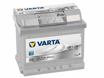Starter Battery 52Ah 540A 207*175*175 - + SILVER dynamic