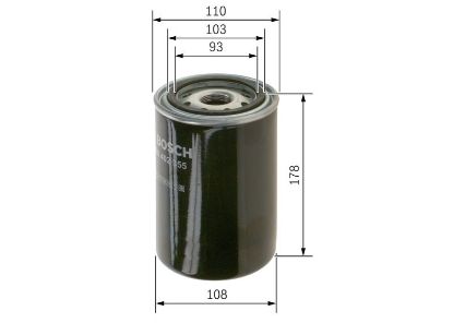Oil Filter MAN - 51.05501-7160 Oil Filter MAN - 51.05501-7160