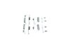 Accessory Kit, brake shoes -