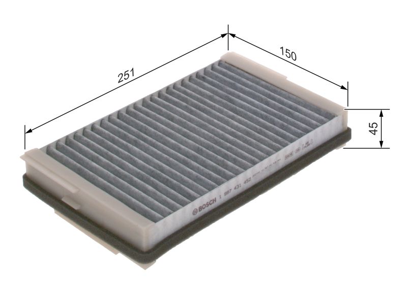 Filter, cabin air - Filter, cabin air -