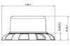 Strobe-type Beacon R65 R10 10-30V ADR kollane