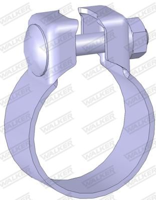 Clamping Piece, exhaust system -