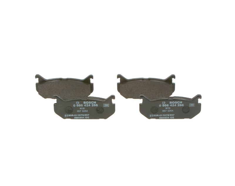 Brake Pad Set, disc brake - Brake Pad Set, disc brake -