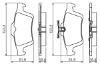 Brake Pad Set, disc brake FORD - 1 683 374; VOLVO - 30736610
