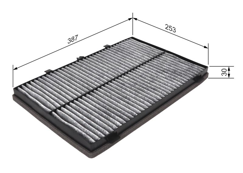 Filter, cabin air - Filter, cabin air -