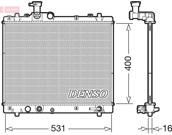 Radiator, engine cooling - Radiator, engine cooling -