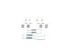 Accessory Kit, brake shoes -