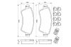 Brake Pad Set, disc brake -