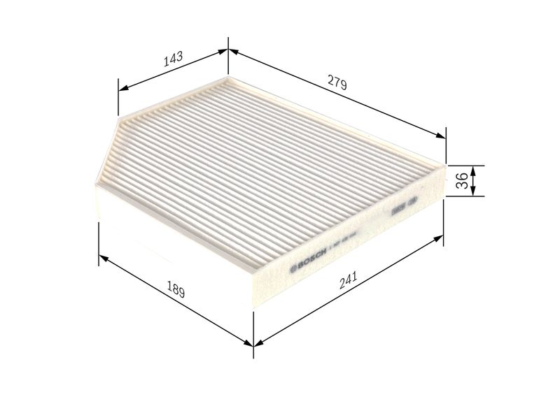 Filter, cabin air VAG - 8K0 819 439