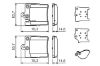 Brake Pad Set, disc brake MERCEDES-BENZ - 003 420 52 20