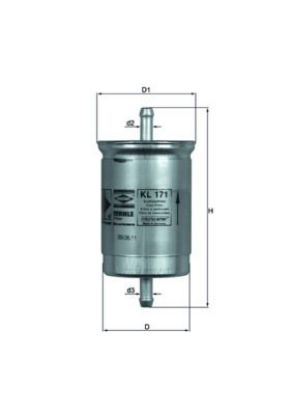 Fuel Filter MICRA III (K12), PICK UP (D22)