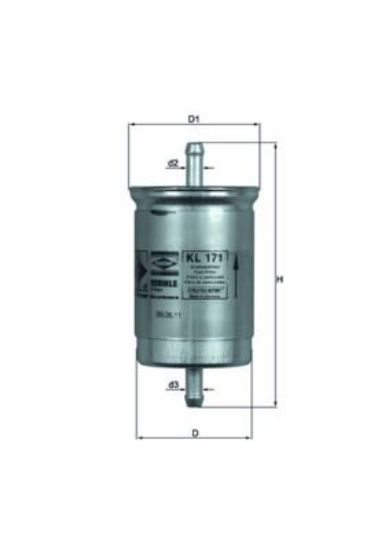 Fuel Filter MICRA III (K12), PICK UP (D22)