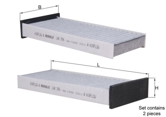 Filter, cabin air Mitsubishi