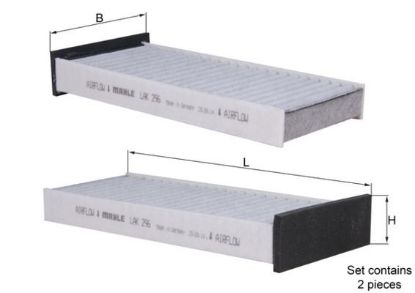 Filter, cabin air Mitsubishi