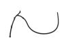 Hose, fuel overflow -
