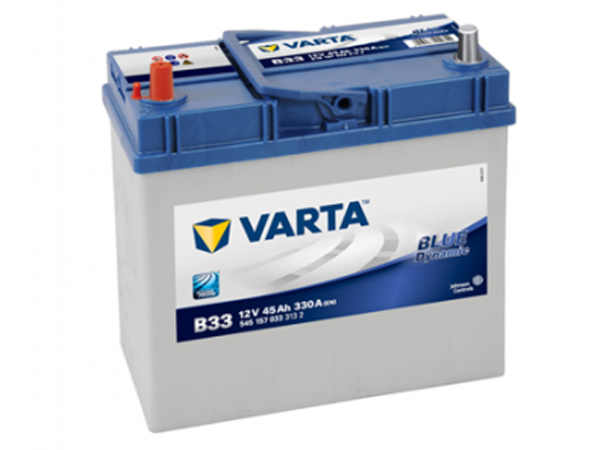 Starter Battery 45Ah 330A 238*129*227 + - BLUE dynamic  (Japan)